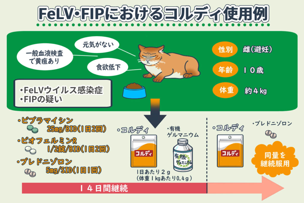 Exemple d'utilisation de Cordy pour FeLV et FIP